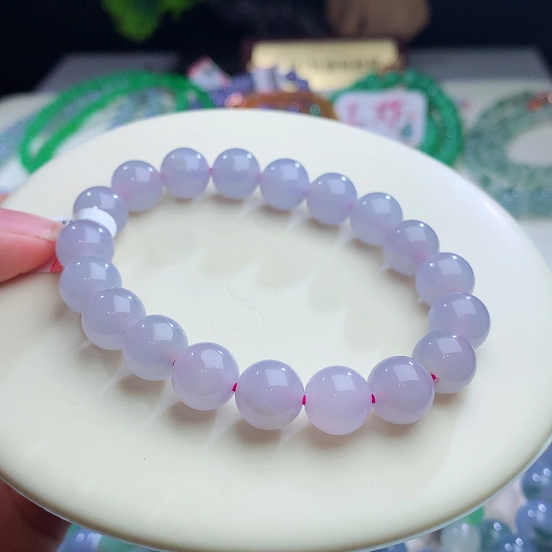 未镶嵌手串翡翠卡10mm