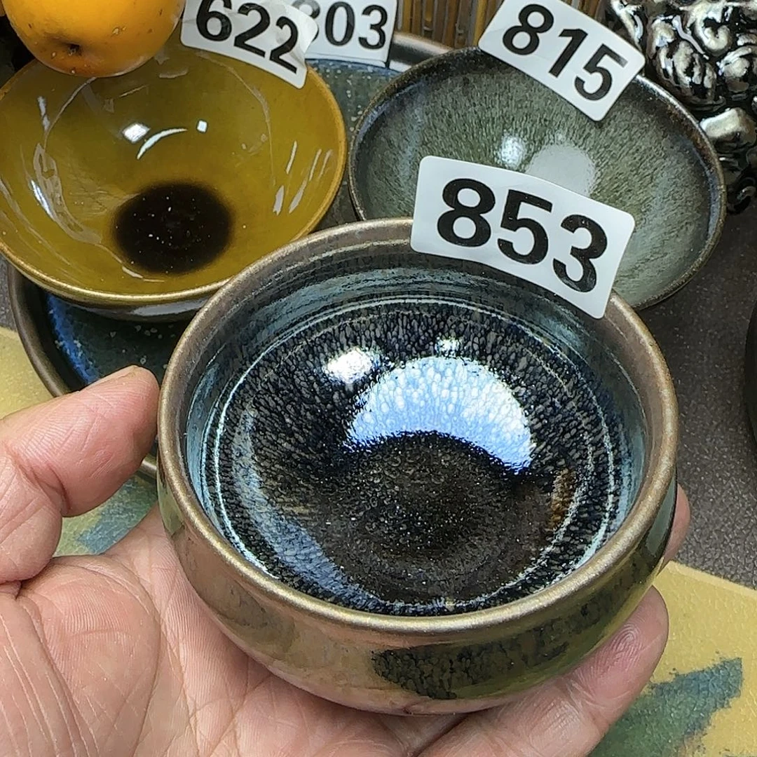 茶盏建盏杯主人杯龙窑柴烧