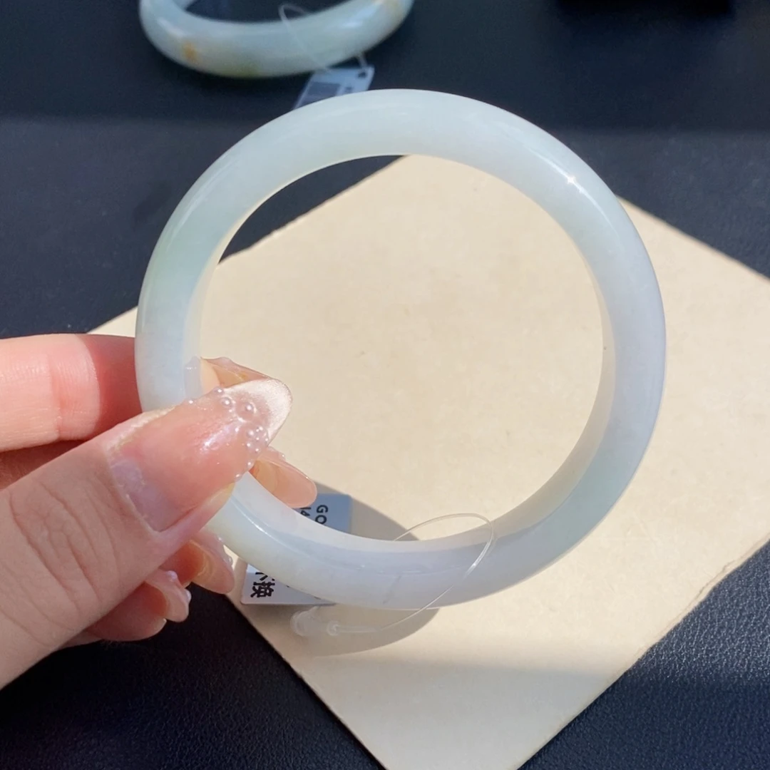 未镶嵌手镯翡翠56白月光