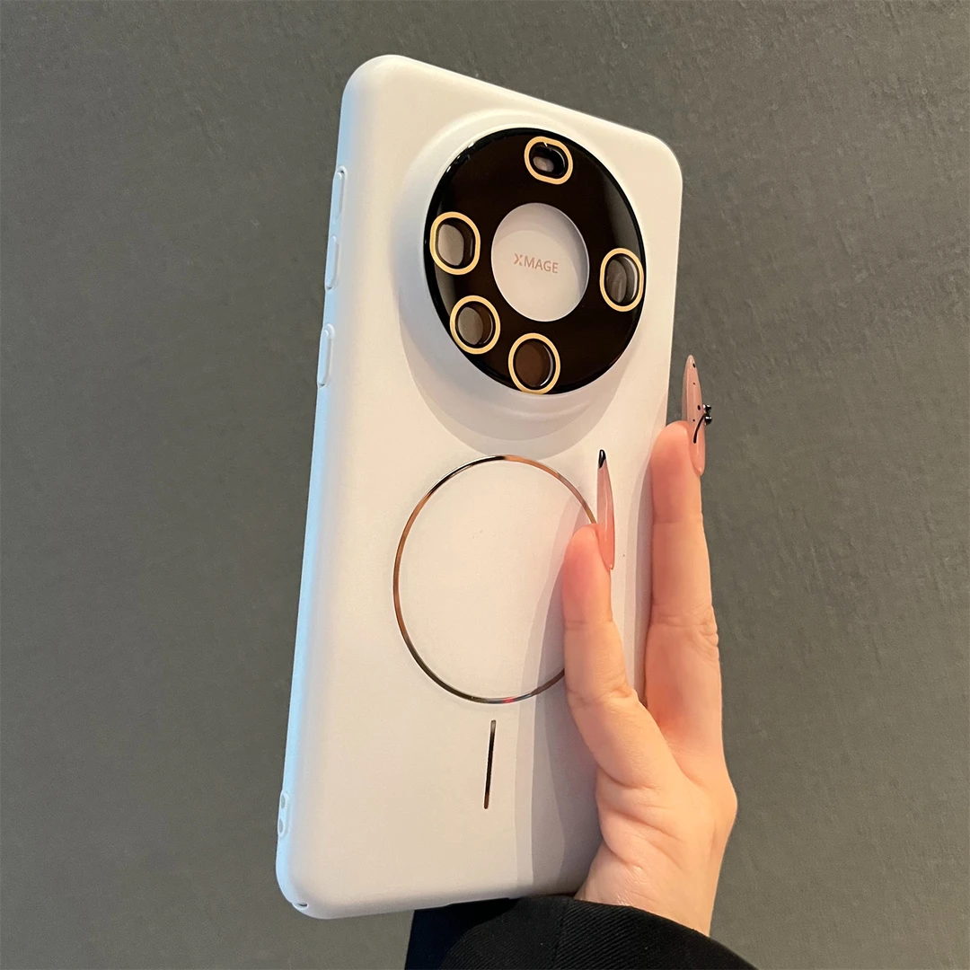 适用华为Mate70手机壳新款mate60pro+高档磁吸mate50/40全包防摔