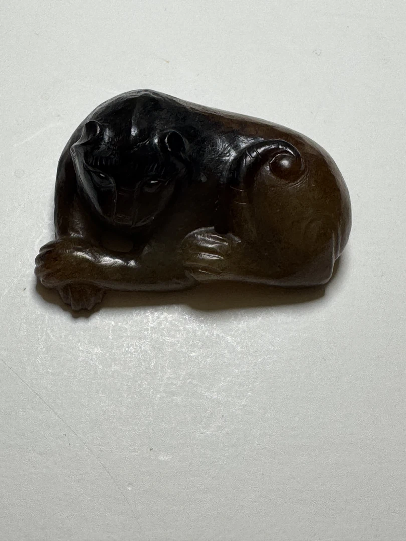 和田白玉玉兽饰品