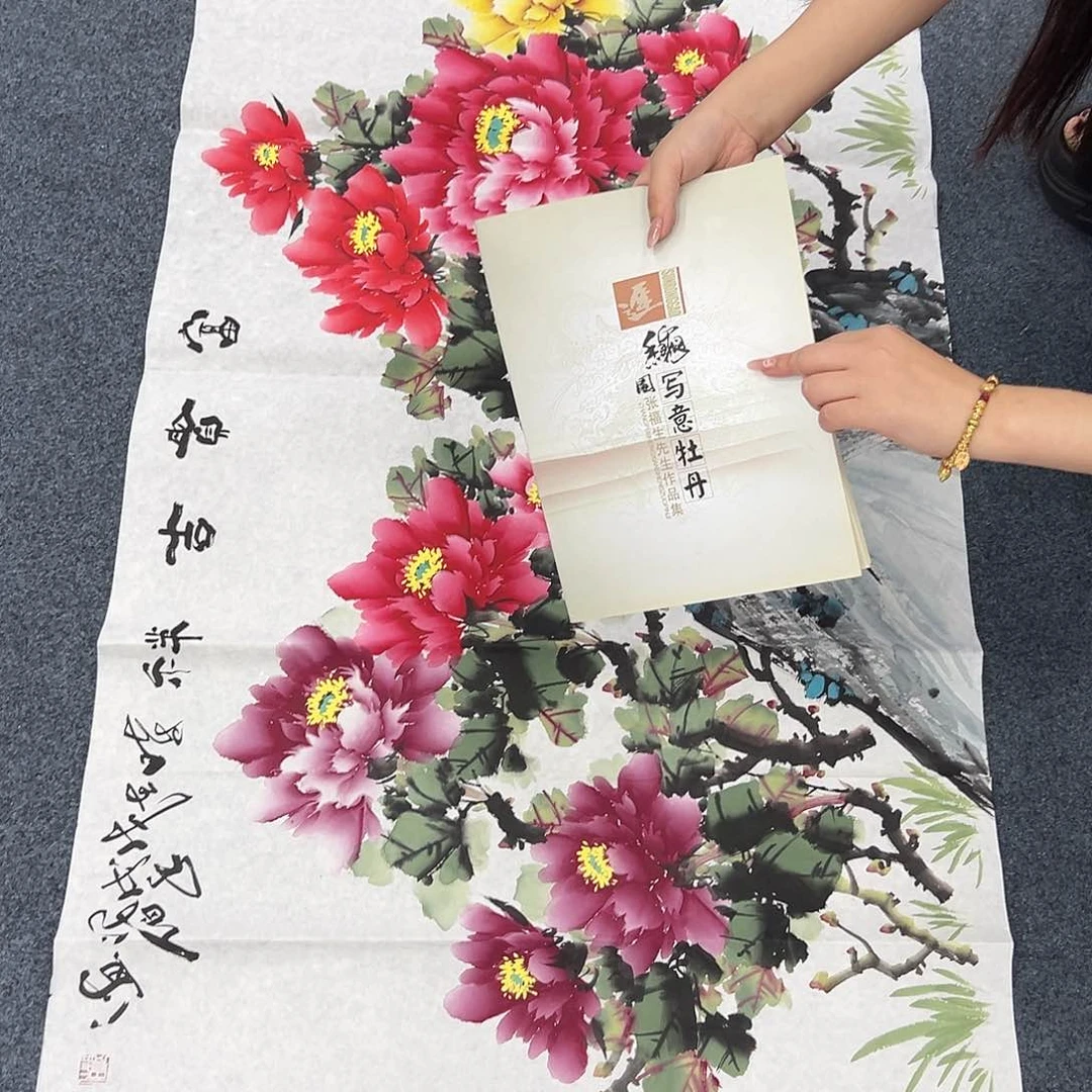 国画纯手绘字画作品
