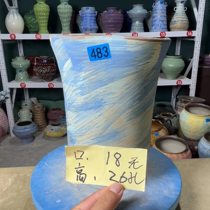 景德镇陶瓷花盆花器483