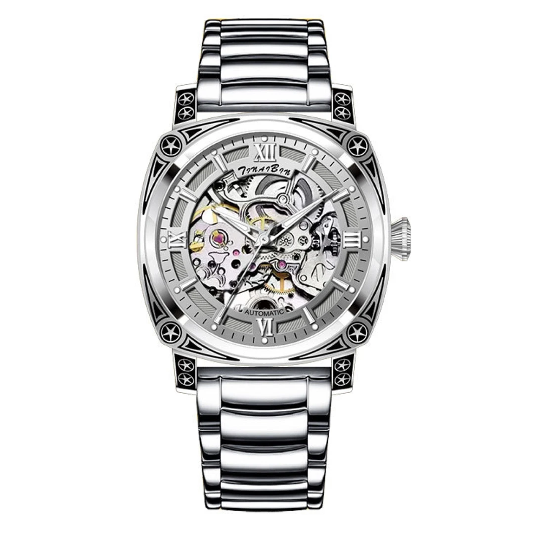 轻奢男士手表男款日历帅气轻奢高颜值百搭石英表