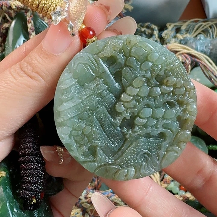 和田玉把件未镶嵌