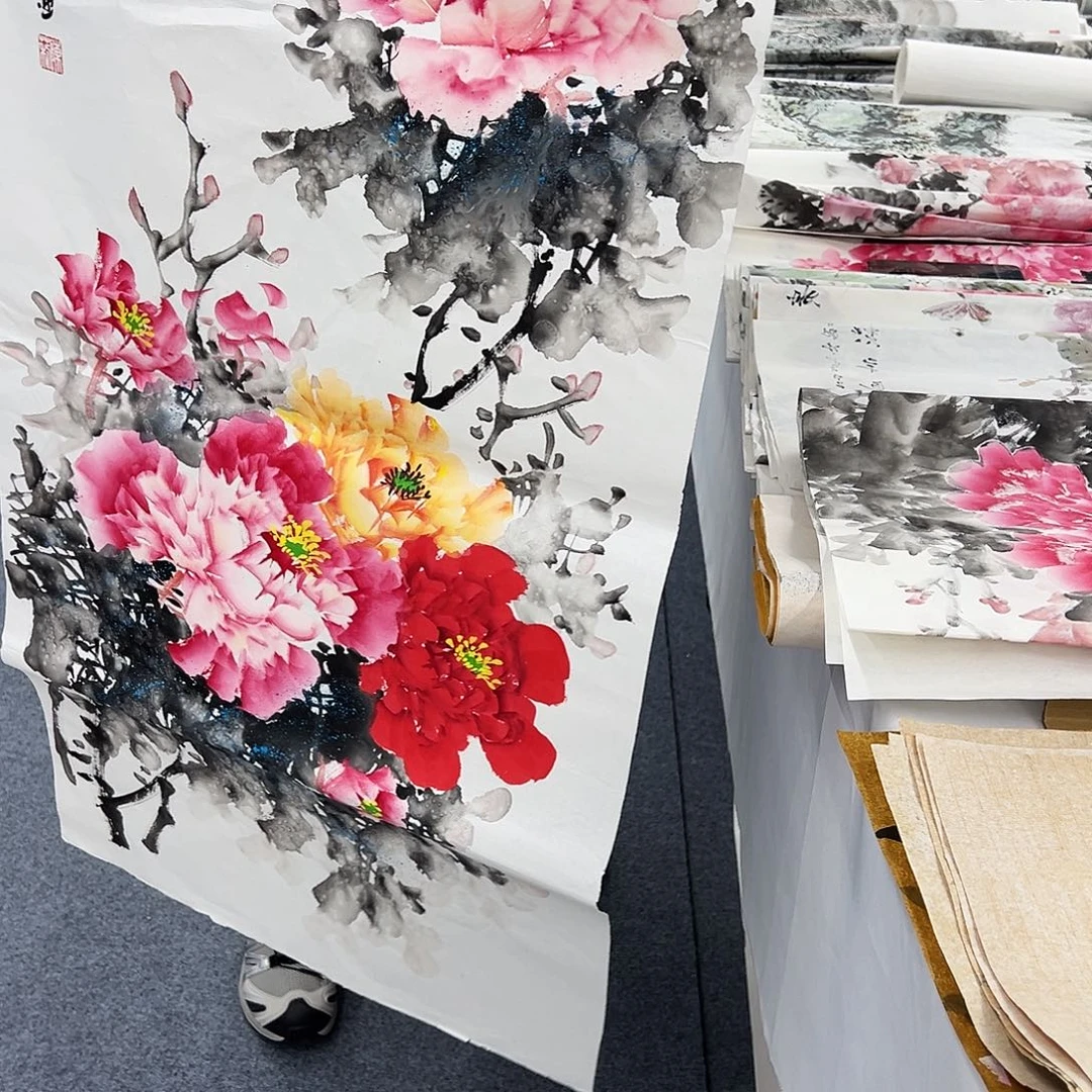 国画纯手绘作品欣赏