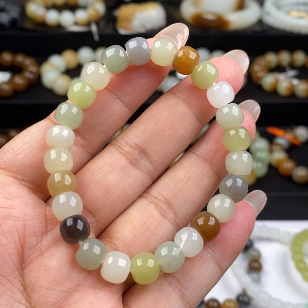 和田玉手串未镶嵌