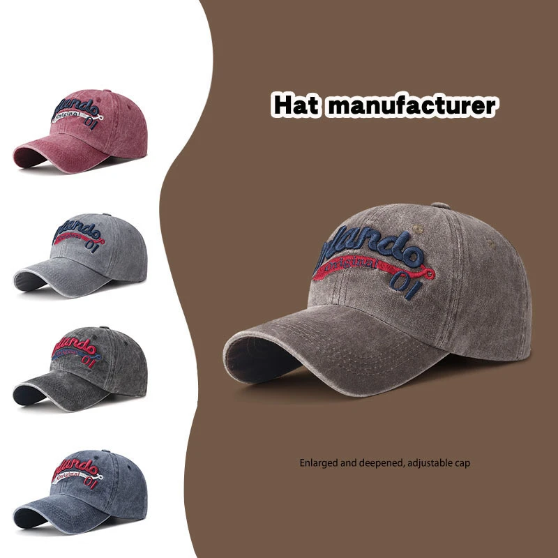 春季新款帽子女美式字母简约水洗棒球帽男街头百搭夏季遮阳鸭舌帽