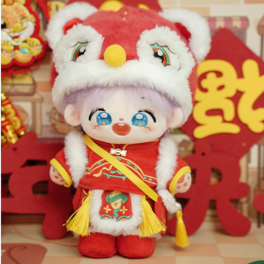 漫可布棉花娃娃新年娃衣20cm通用无属性官方原创正版