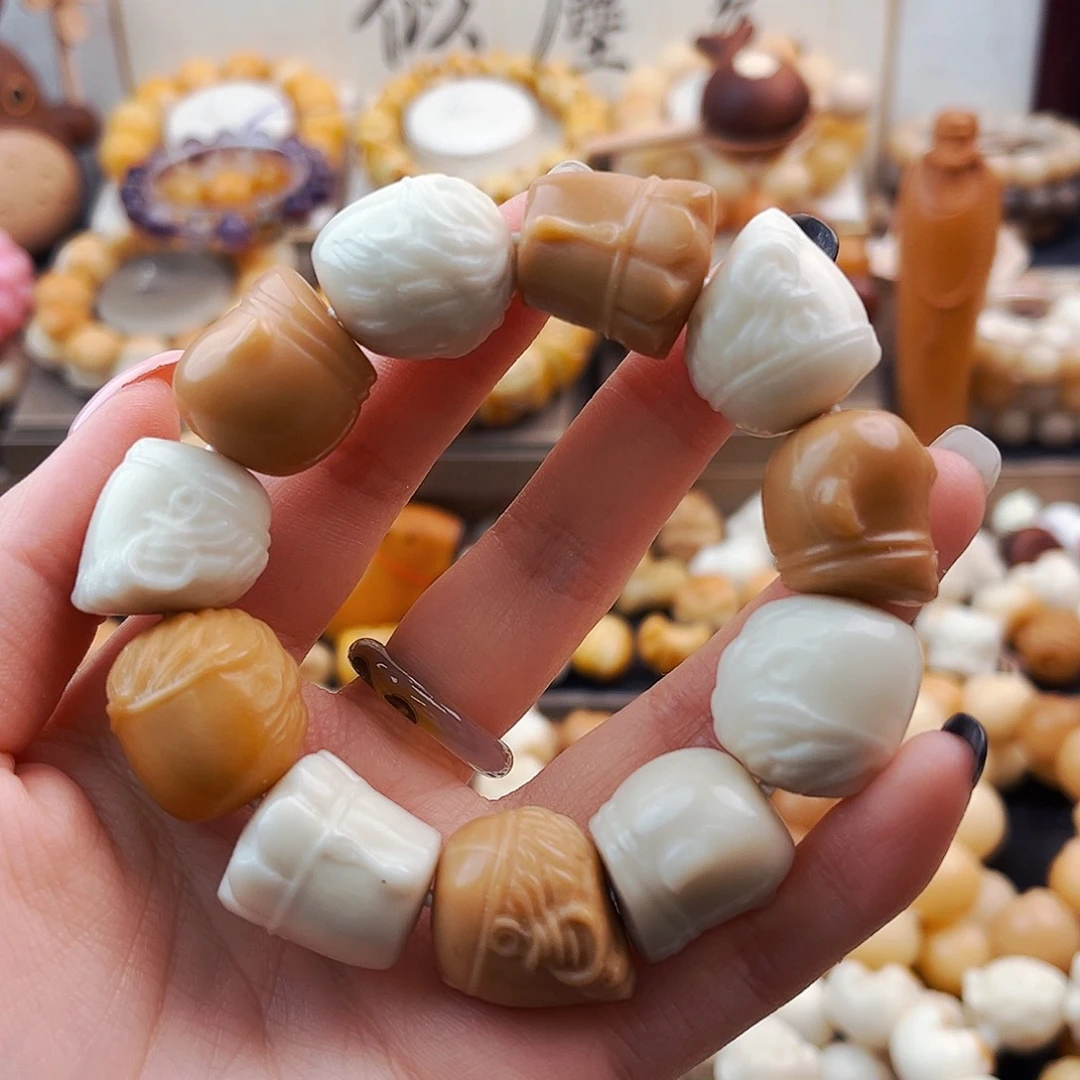 菩提根/象牙果手串师徒四人