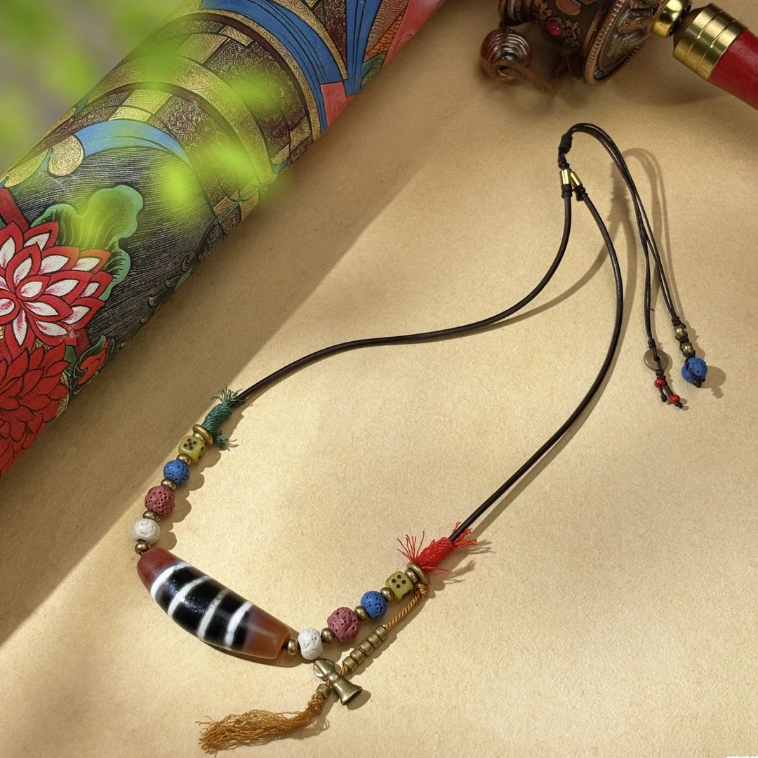 非金属珐琅吊坠 老徐的珠宝店| 七线角角彩色咖绳吊坠 多样性发一