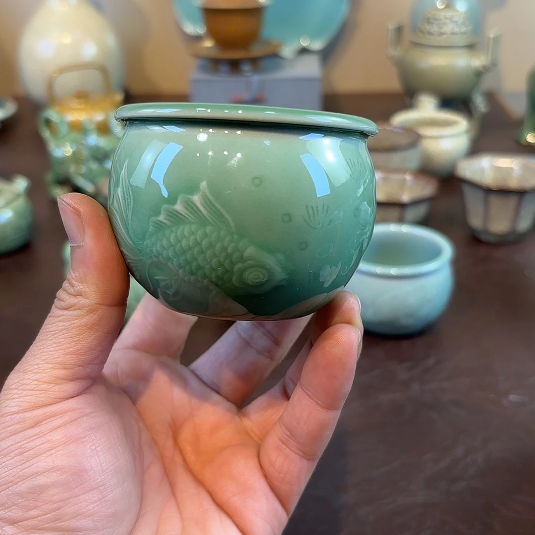 瓷片龙泉青瓷了青瓷龙泉