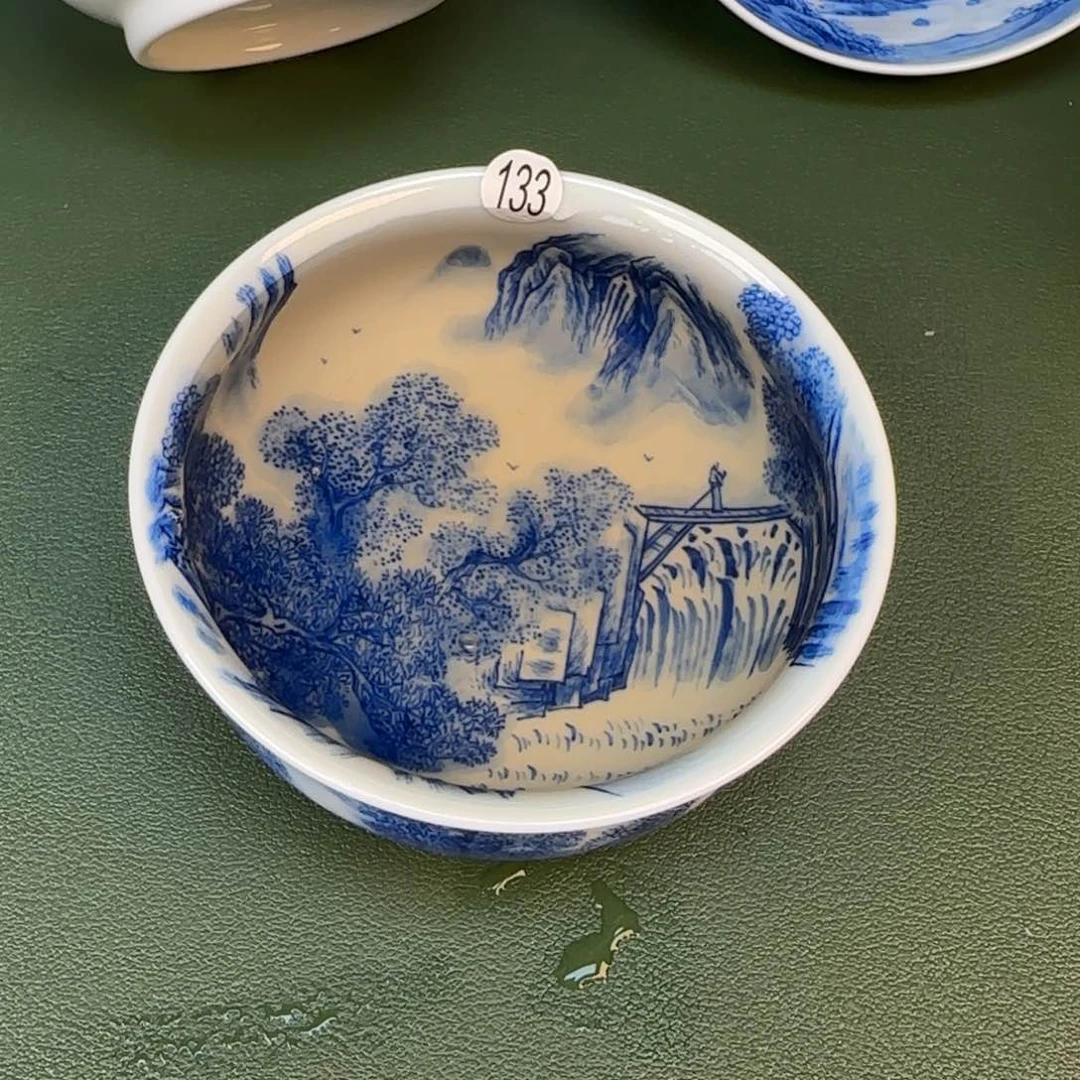 彦祖纯手工手绘茶具133