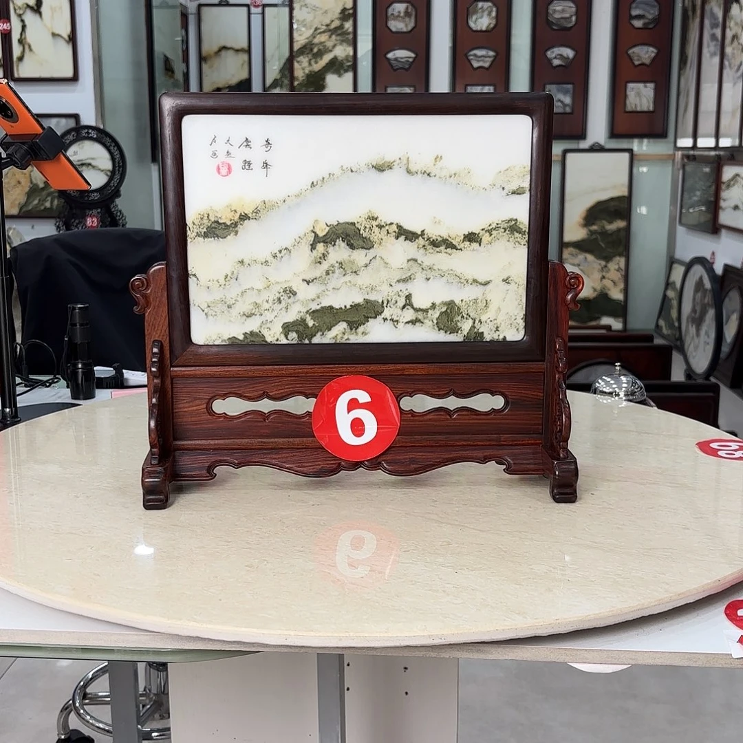 小***民石材天然云石摆件