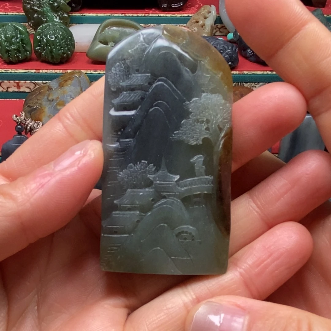 和田玉挂件未镶嵌