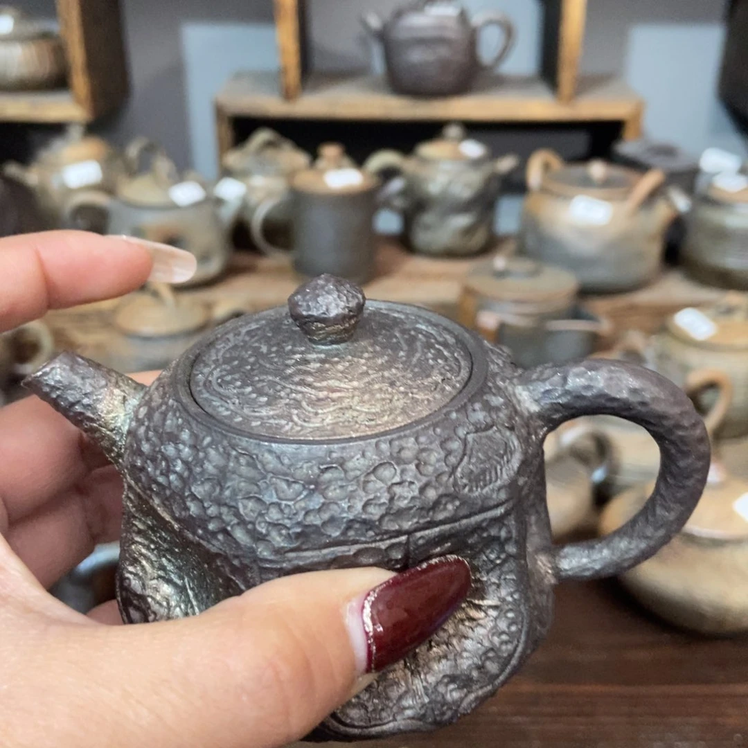 杯子脚*柴烧茶器福利