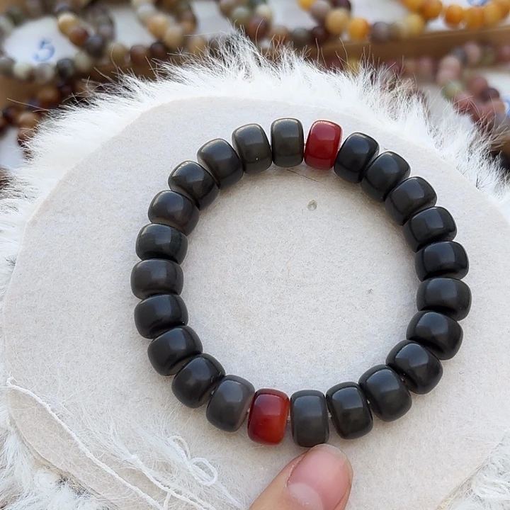 菩提根/象牙果手串卡14干磨大卡药片