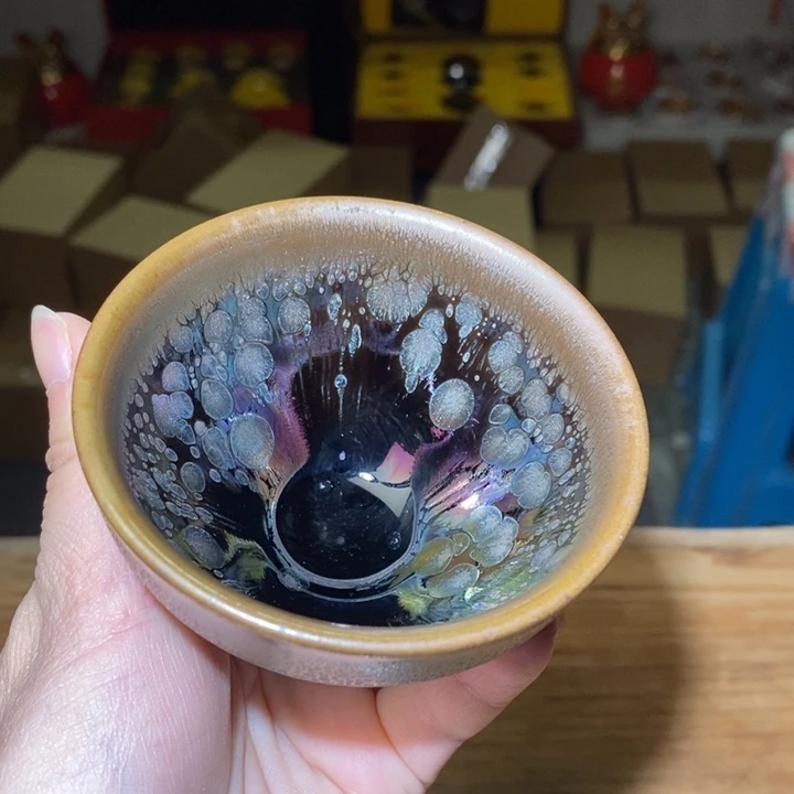 茶盏不带礼盒，建盏主人杯