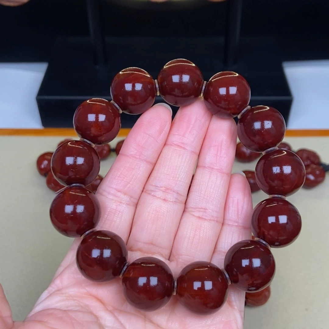 吊坠橄榄核正圆光珠