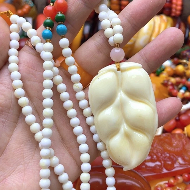 树脂制品20号毛衣链叶子