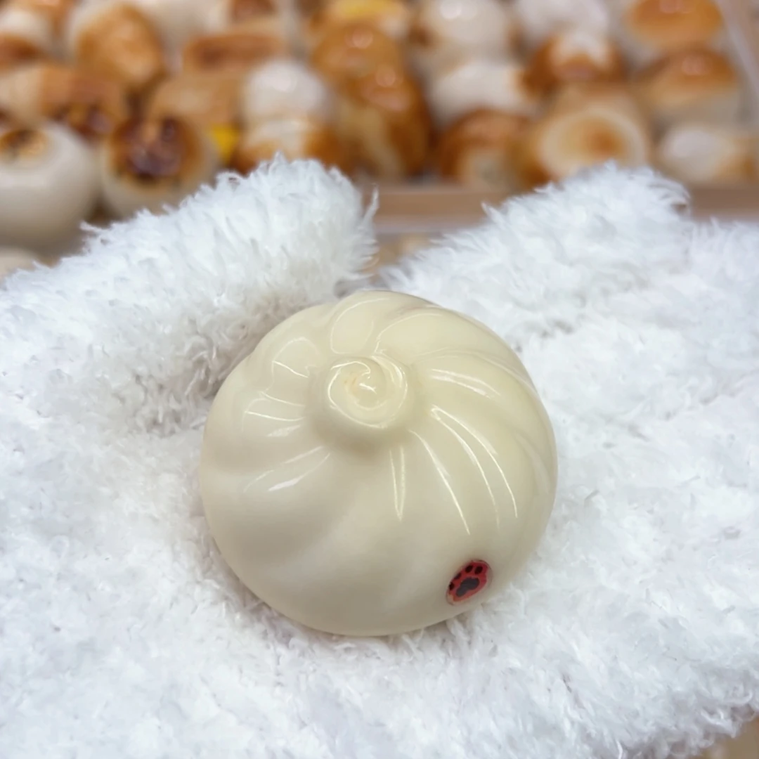 a***菩提根/象牙果手串90 象牙果大包子手把件