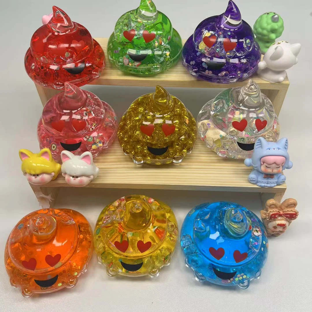 【福福流沙摆件】 流沙树脂创意微景观桌面摆件微瑕