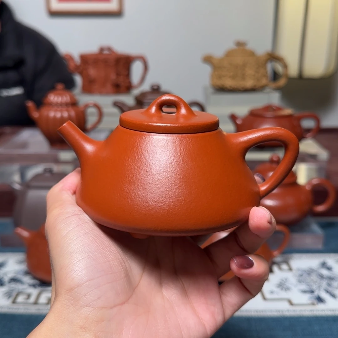 茶壶紫砂全手工小煤窑朱泥子冶 200cc
