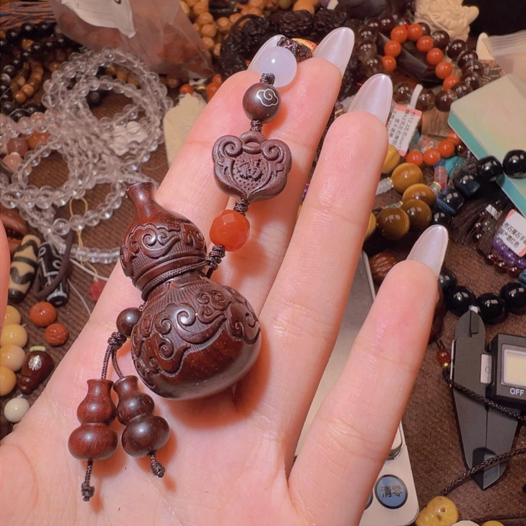 檀香紫檀（小叶紫檀）无事牌