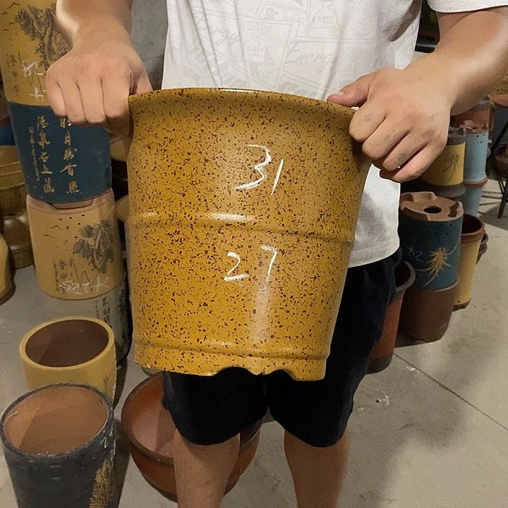 紫砂花盆紫砂花盆