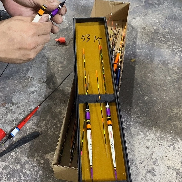 黑潮传说电子羽毛鱼漂一套双尾