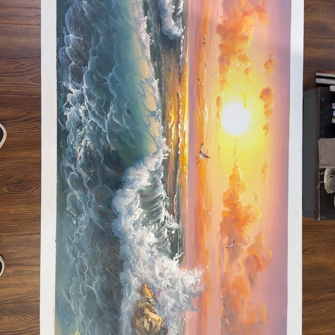 油画我也想要这样一款面