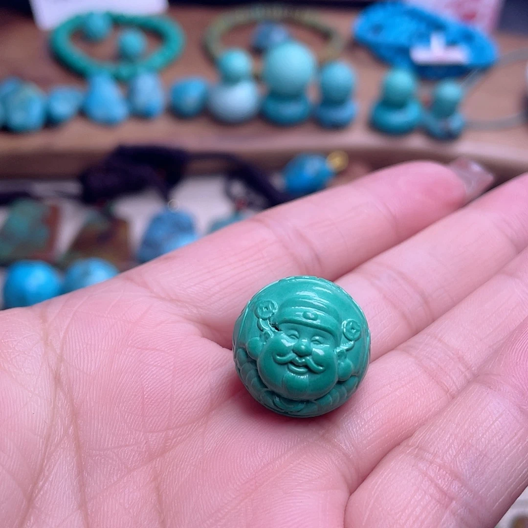 十堰原生态绿石头特色手工配饰