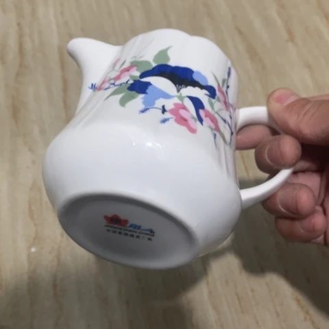 景德镇陶瓷红叶陶瓷公道杯