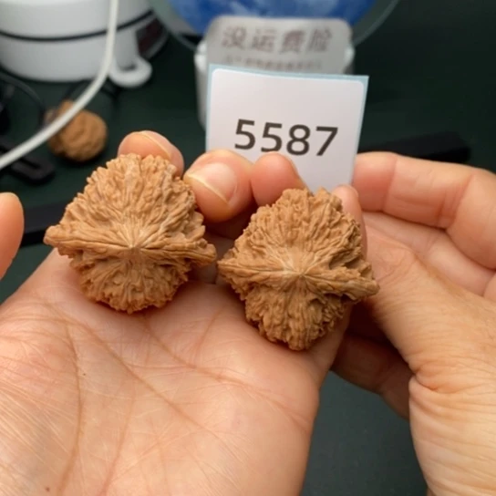 把件文玩核桃38全品满天星5587