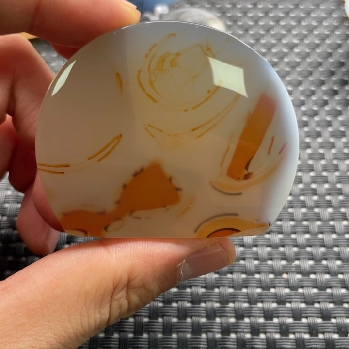 理***快玛瑙/玉髓未镶嵌颈饰