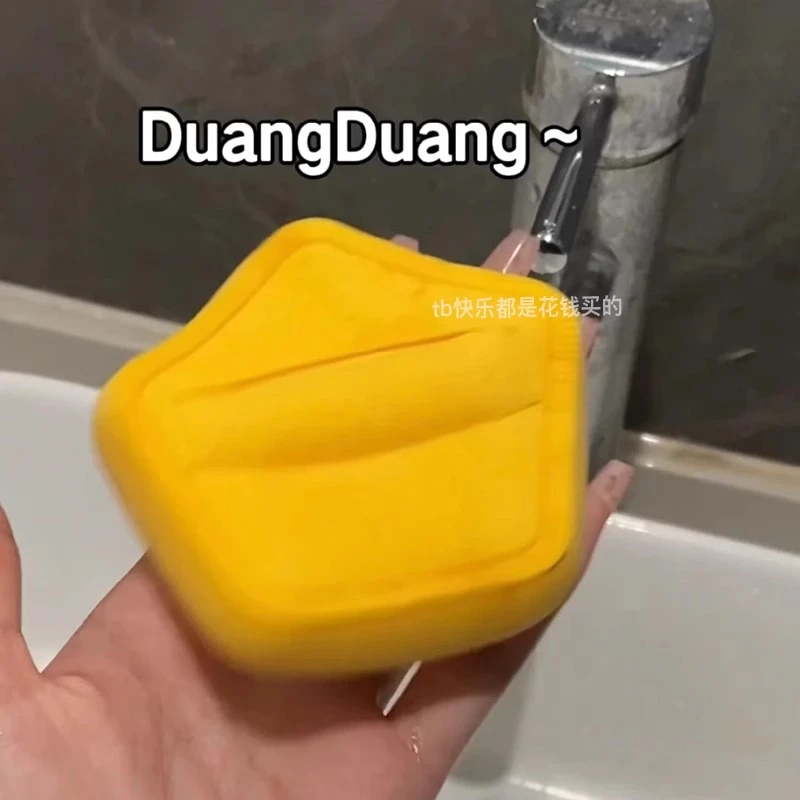 泡水变大~otw棉花糖厚粉扑粉底液专用气垫化妆干湿两用上妆不吃粉