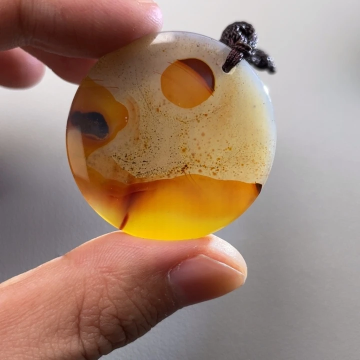 玛瑙/玉髓颈饰未镶嵌老**o