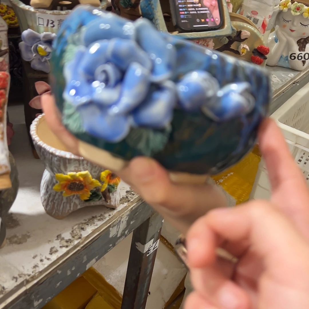 满20米秒退拉黑多肉花盆