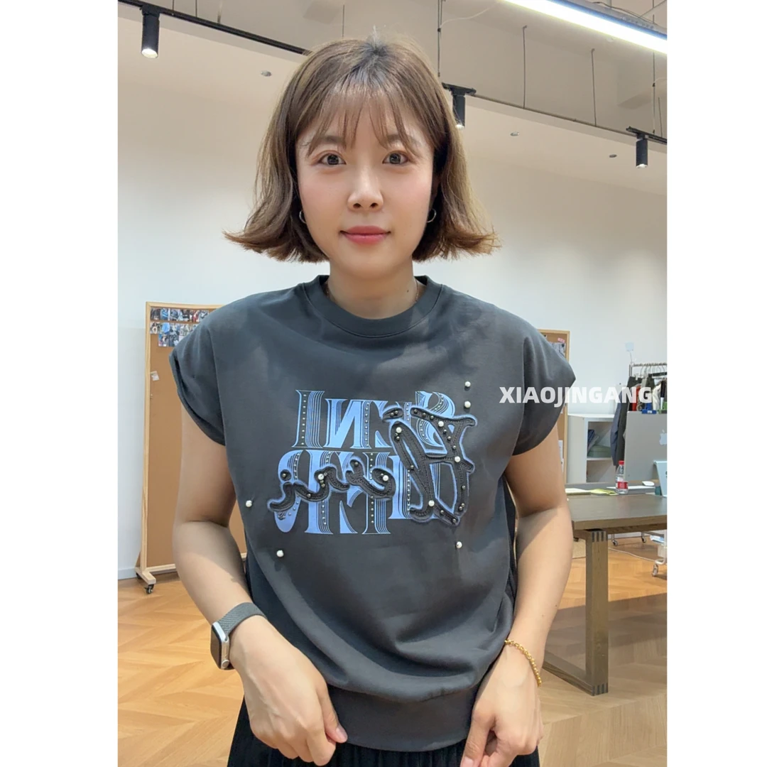 小金刚-【浅蓝印花】T恤888