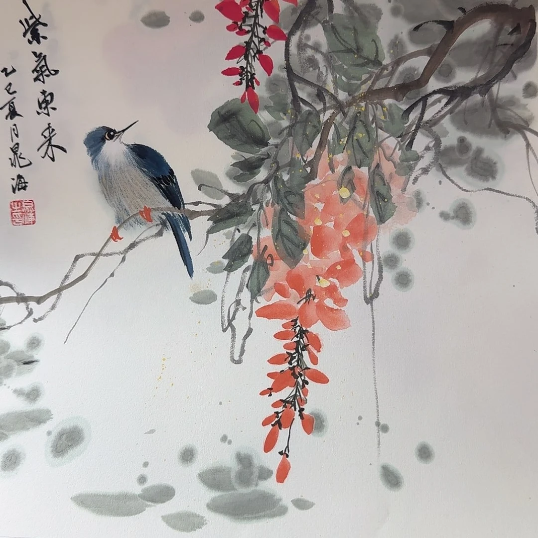 精品闪电购年画年画6