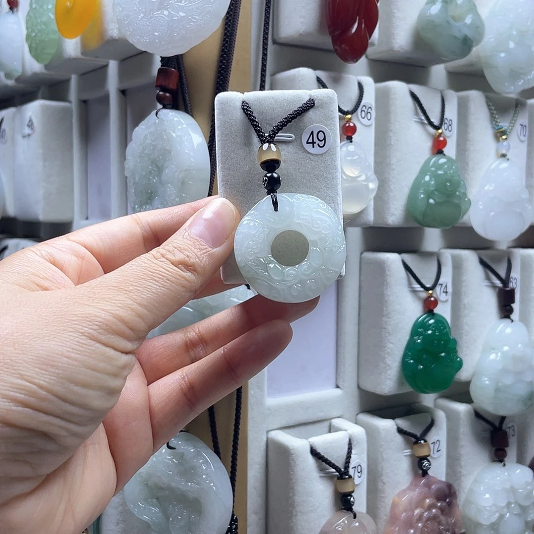 玛瑙/玉髓合金颈饰