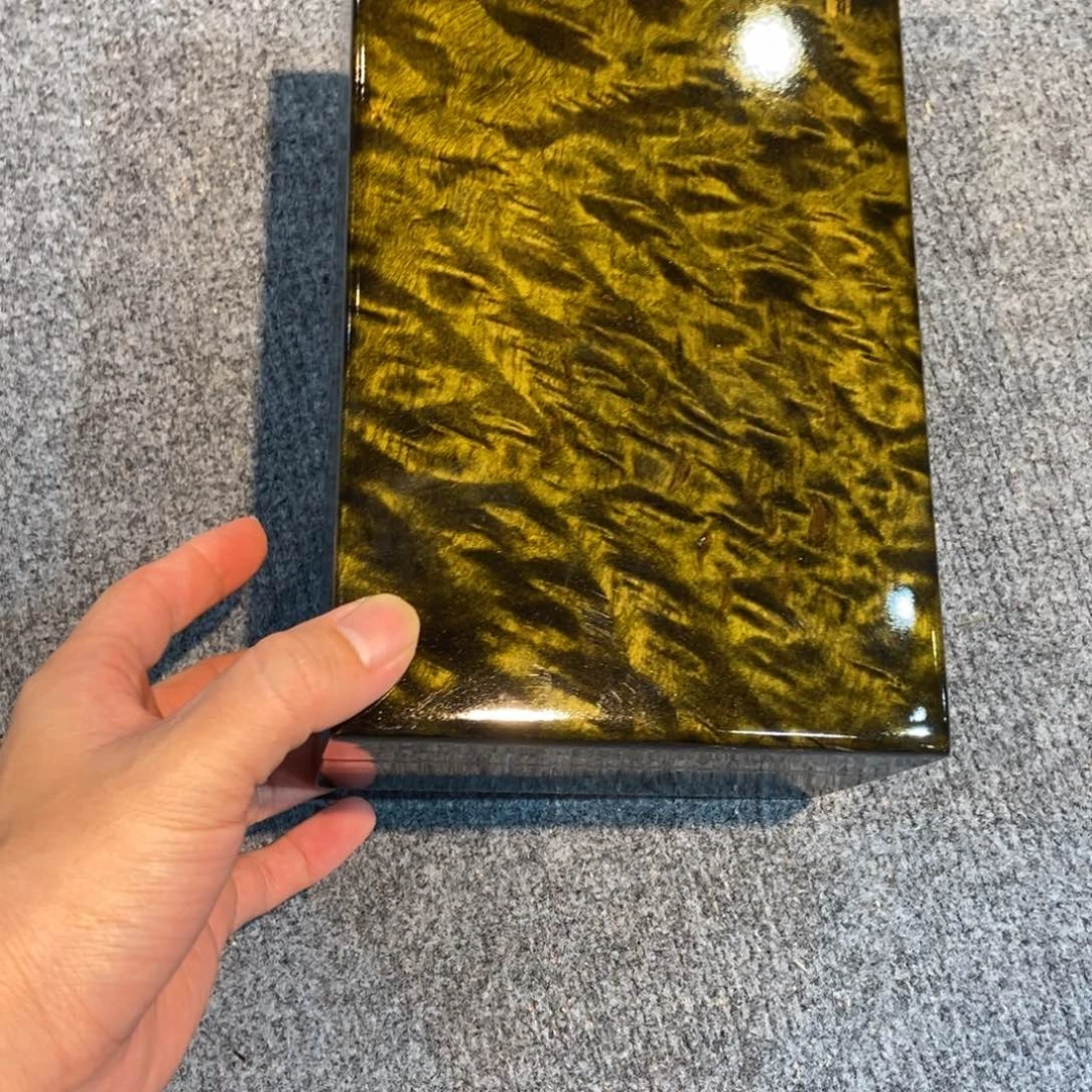 楠木天地盖首饰盒一个