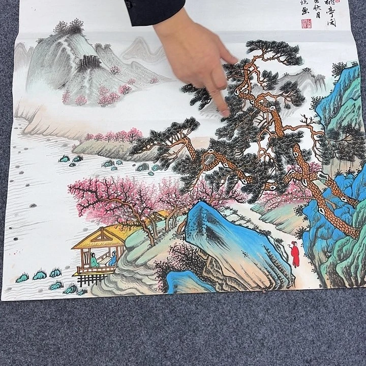 国画手绘国画作品