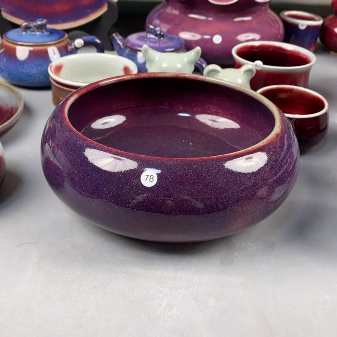 瓷片纯手工制作……微微瑕