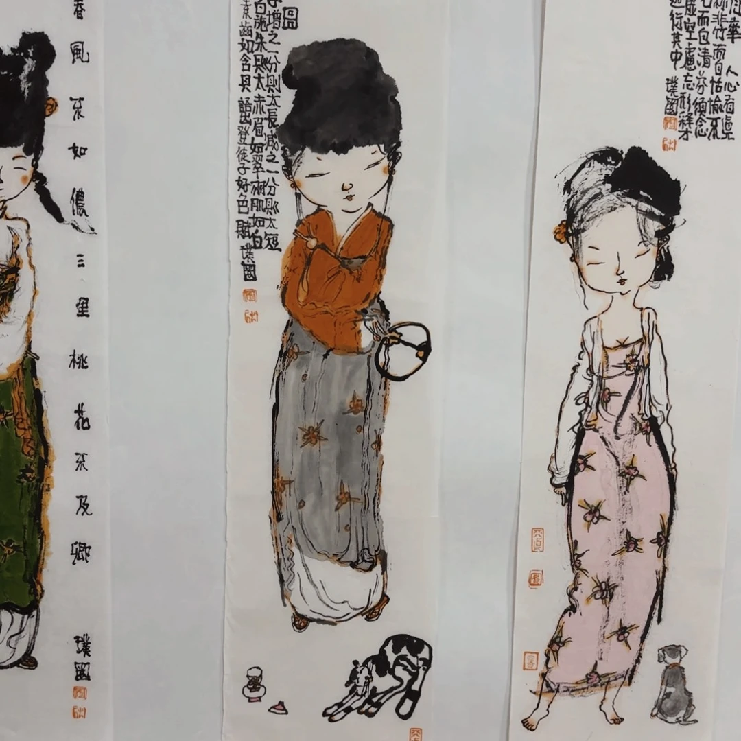 国画画***徐于明可口可乐可口可乐