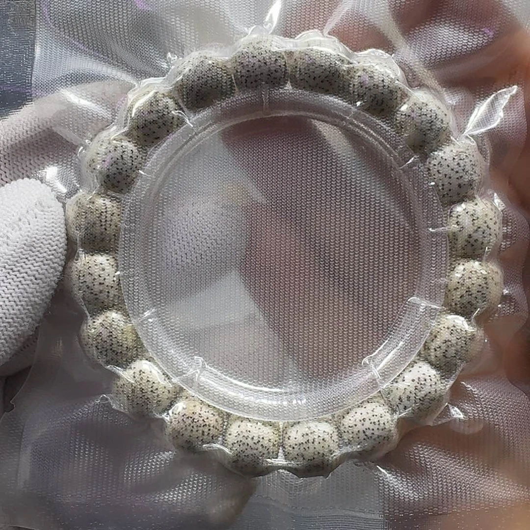 星月菩提手串粗**二星月菩提12*11原生态（氧化走色）