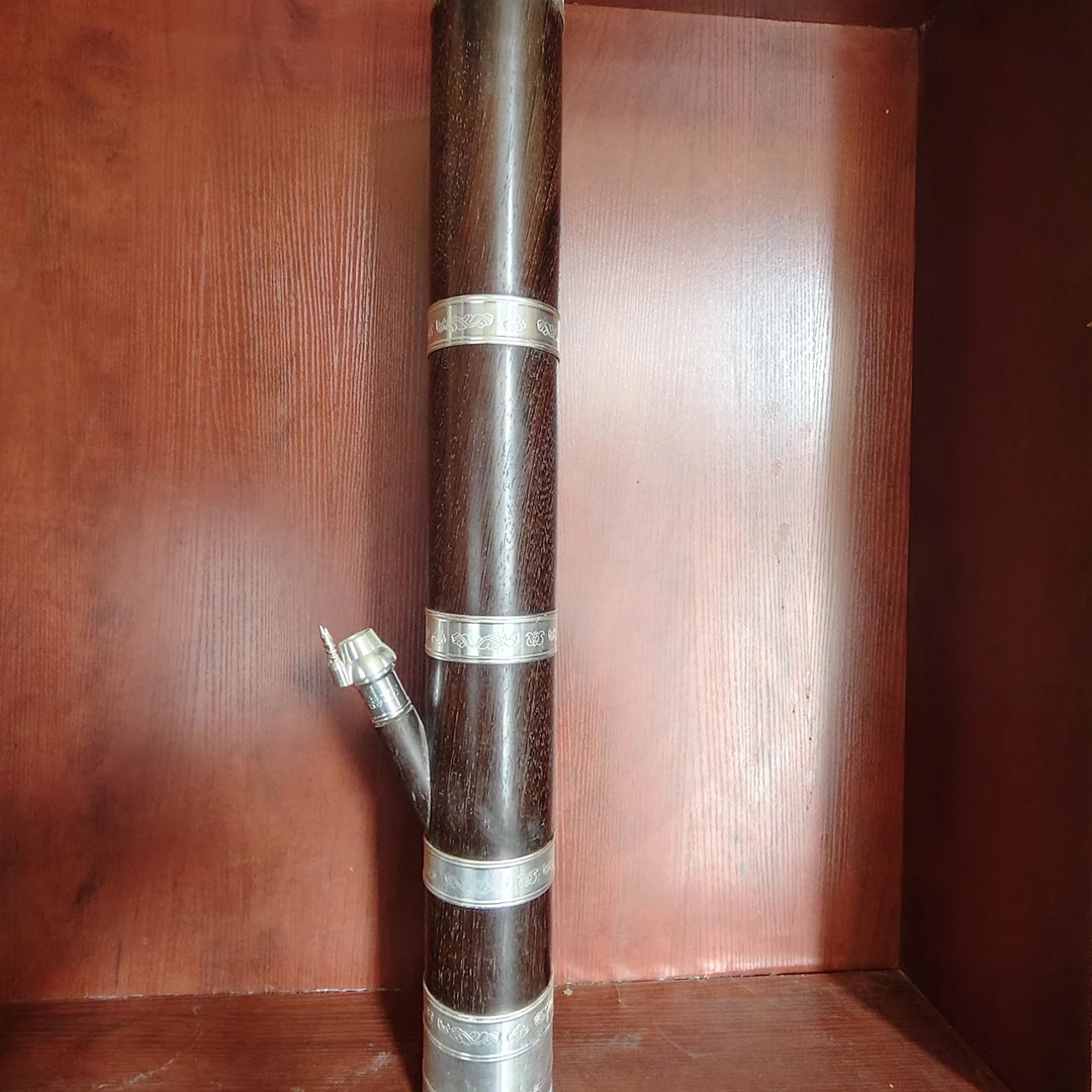 鸡翅木大号高度78cm/外口径9.6cm/7.6cm