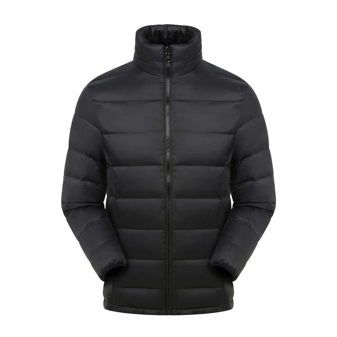 【J7羽-光板内胆】男秋冬轻巧嘎嘎绒保暖可内穿可外穿外套