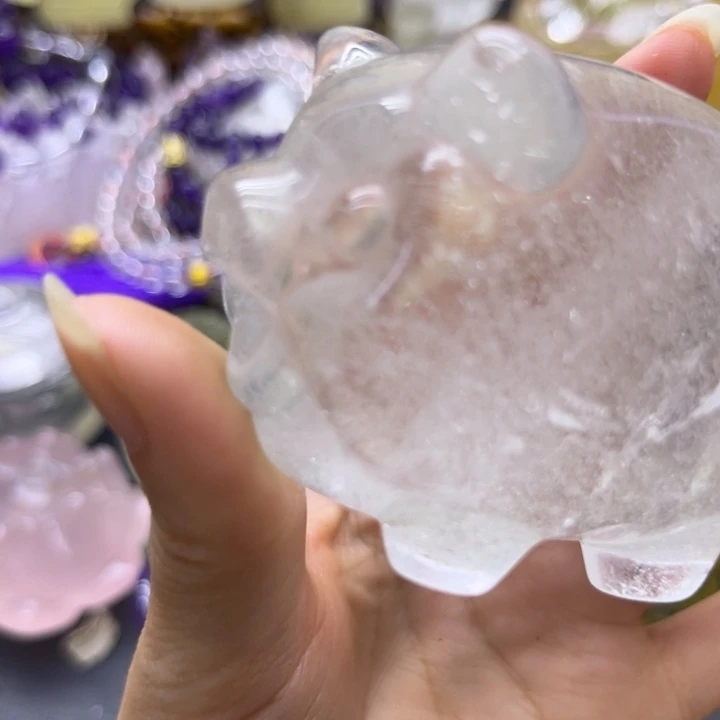 路***5未镶嵌珠宝半成品水晶摆件