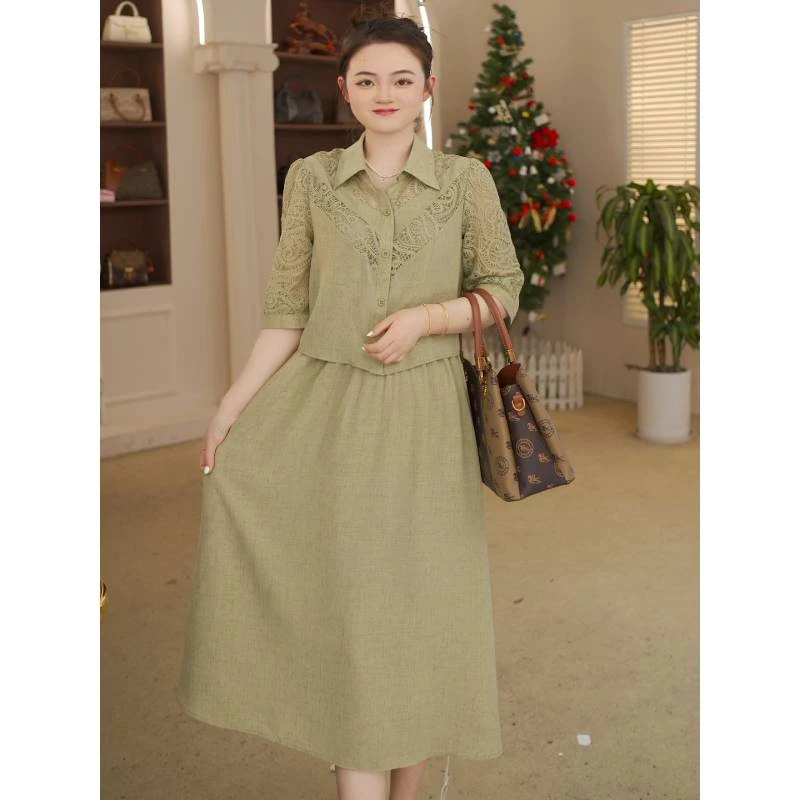 连衣裙新款女夏季今年流行十三行爆款气质名媛轻奢高级感裙子1377